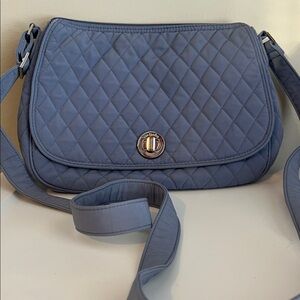 Vera Bradley Quilted Crossbody Bag in Blue